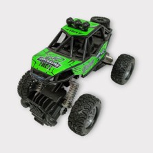Renklime Çek Bırak Cross Buggy Araba - Yeşil (Lisinya)
