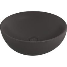 Bocchı Bocchi Venezia Çanak Lavabo 45 cm - Mat Antrasi̇t - 1119-020-0125