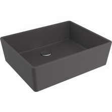 Bocchı Bocchi Milano Çanak Lavabo 50 cm - Mat Antrasi̇t - 1215-020-0125