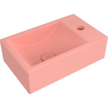 Bocchı Bocchi Milano Dar Sağ Lavabo 37 cm - Mat Somon - 1419-032-0126