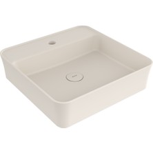 Bocchı Bocchi Sottile Slim Line Batarya Bankli Kare Lavabo 45X45CM. Mat Jasmi̇n - 1598-007-0126