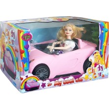 Renklime 02612 - Cındy Car Bebekli Araba (Lisinya)