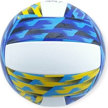 Renklime Voleybol Topu Desenli 280 gr - VB-800-MAVİ (Lisinya)