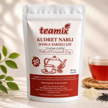 Teamix Kudret Narı Damla Sakızlı Bitkisel Karışımlı Çay 20 Süzen Poşet Doypack Ambalaj