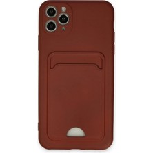 Bilfold Iphone 11 Pro Max Kılıf Kelvin Kartvizitli - Bordo