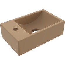 Bocchı Bocchi Milano Dar Sol Lavabo 37 cm - Mat Kaşmi̇r - 1418-011-0126