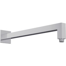 Bocchı Bocchi Duvardan Tepe Duşu Kolu Kare 400 mm - Krom - 5750-0001