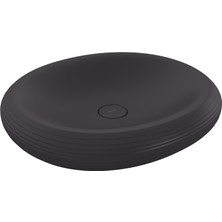 Bocchı Bocchi Strata Çanak Deli̇ksi̇z Lavabo - Mat Antrasi̇t - 1414-020-0125
