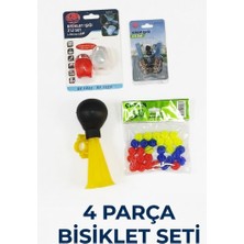 Belkıs Kırtasiye 4 Parça Bisiklet Seti Bisiklet Aksesuarı
