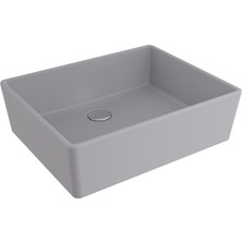 Bocchı Bocchi Milano Çanak Lavabo 50 cm - Mat Gri̇ - 1215-006-0125
