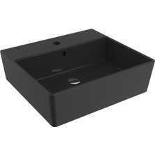 Bocchı Bocchi Milano Lavabo 50 cm - Parlak Si̇yah - 1216-005-0126