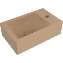 Bocchı Bocchi Milano Dar Sağ Lavabo 37 cm - Mat Kaşmi̇r - 1419-011-0126