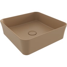 Bocchı Bocchi Sottile Slim Line Tezgah Üstü Kare 38X38CM. Lavabo - Mat Kaşmi̇r - 1477-011-0125