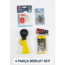 Belkıs Kırtasiye 4 Parça Bisiklet Seti Bisiklet Aksesuarıı