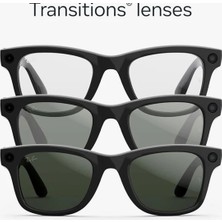 Ray-Ban Meta Wayfarer Gen 2 Şeffaf-Yeşil ( Güneşte Kararma Özellikli )