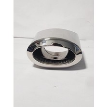Alfa Romeo Paslanmaz Egzoz Başlıgı Yassı Orj Krom Oval