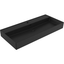 Bocchı Bocchi Milano Lavabo 100 cm - Mat Si̇yah - 1378-004-0126