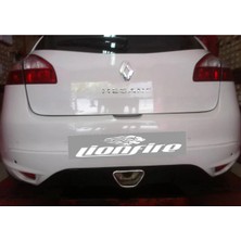 Lionfire Renault Megane Rs Egzoz Ucu Difüzör Uyumlu Paslanmaz Krom