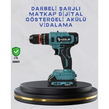 Datatek Çift Bataryalı Şarjlı Matkap Dijital Ekranlı Set - Lisinya