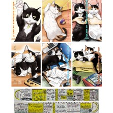 Athica Books Kedim Oyunlarım ve Ben 3-4-5-6-7-8. Ciltler Manga Seti + Özel Cetvel