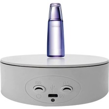 Schulzz 13 cm Panorami V2 Mini Ai Stant 360° Dönen Çekim ve Vitrin Ürün Sunum Standı 4 kg Kapasiteli Beyaz