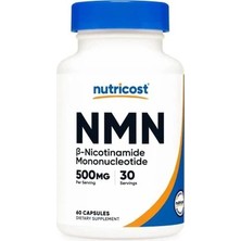 Nutricost Nmn Nicotinamide Mononucleotide 500MG 60 Caps