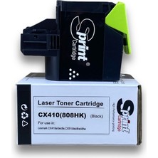 Sprint S-Prınt CX410/CX510 (80C8HK0) Black Toner (4k*)