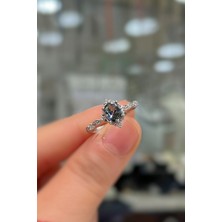 Erer Gümüş 925 Ayar Gümüş Mistik Taşlı Vintage Yüzük