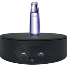 Schulzz 13 cm Panorami V2 Mini Ai Stant 360° Dönen Çekim ve Vitrin Ürün Sunum Standı 4 kg Kapasiteli Siyah