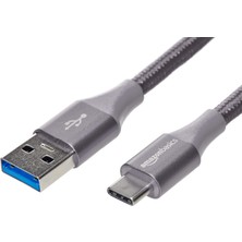 Amazon Basics Type-C Usb-C To Usb-A 3.1 Gen 1 Şarj ve Data Kablosu 1 Metre