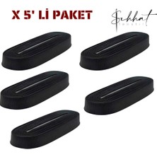 Sıhhat Dardokuma 2.5 cm 10 Metre-5'li Paket-Süper Lüx Dokuma Lastik Siyah-Don Lastik- Paça Lastik , Alez Lastik , Çok Amaçlı Lastik