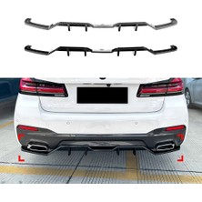 Ramm Bmw G30 Serisi - G30 Lcı M Sport Difüzör Parlak Siyah - G30 Lcı M Sport 2021-2023