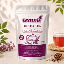 Teamix Detox Çayı Tea Bitkisel Karışımlı Form Çayı 20 Süzen Doypack Ambalaj