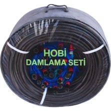 Urgancıoğlu Hobi Bahçe Sulama Seti 10MT. Layflat 150MT. Damlama