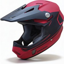 Asistan Ks-05 Fullface Kırmızı L 59-60CM Bisiklet Kaskı