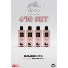 Ilgaz Kaşmir Kolonyası 4'lü Set 80 Derece 400 ml | Elegance Series