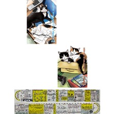Athica Books Kedim Oyunlarım ve Ben 7-8. Ciltler Manga Seti + Özel Cetvel