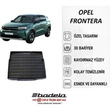 Badela Opel Frontera Hybrid (Alt Kademe, Geniş Alan Kullanım) Bagaj Havuzu 2025- Sonrası Uyumlu Kauçuk
