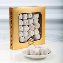Şekerci Cafer Erol Karamel Çikolata Kaplı Damla Sakızlı Lokum Altın Kutu 110G