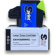 Sprint S-Prınt CX410/CX510 (80C8HK0) Cyan Toner (3k*)