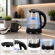 Teba TH-120GK Cam Su Isıtıcı / Kettle