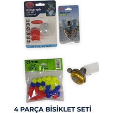 Belkıs Kırtasiye 4 Parça Bisiklet Seti Bisiklet Aksesuarı