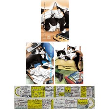 Athica Books Kedim Oyunlarım ve Ben 6-7-8. Ciltler Manga Seti + Özel Cetvel
