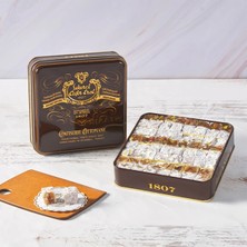 Şekerci Cafer Erol Çifte Kavrulmuş Antep Fıstıklı Lokum - Küçük Retro Teneke