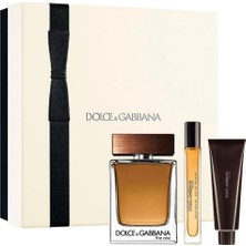 Dolce & Gabbana The One Pour Homme Edt 100 ml + Edt 10 ml + Shower Gel 50 ml Erkek Parfüm Seti
