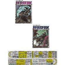 Athica Books Berserk 15-16. Ciltler Manga Seti + Özel Cetvel