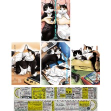 Athica Books Kedim Oyunlarım ve Ben 5-6-7-8. Ciltler Manga Seti + Özel Cetvel