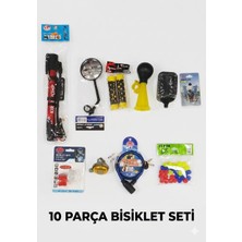 Belkıs Kırtasiye 10 Parça Bisiklet Seti Bisiklet Aksesuarı