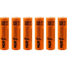 Hda 18650 3.7V 2000MAH 3c/1c Şarj Edilebilir Li-Ion Pil