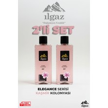 Ilgaz Kaşmir Kolonyası 2'li Set 80 Derece 400 ml | Elegance Series